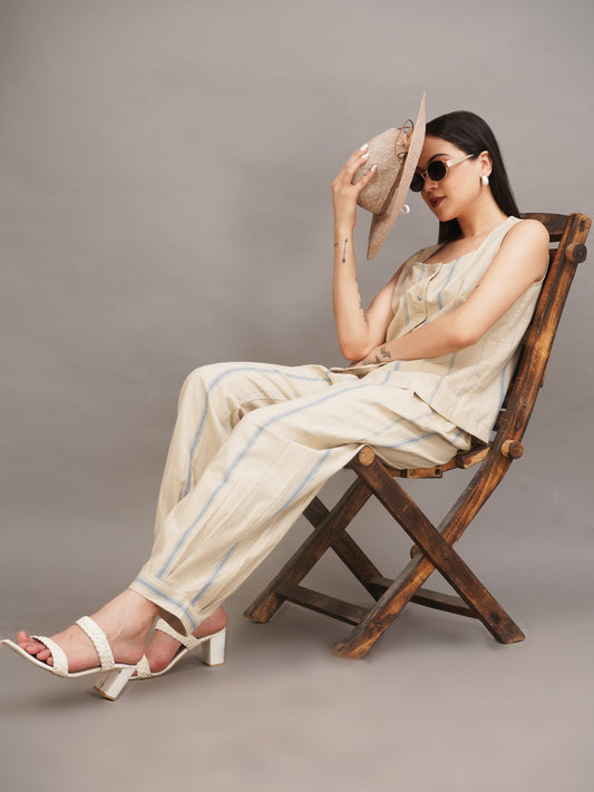 Voyage Stripe Duster Set