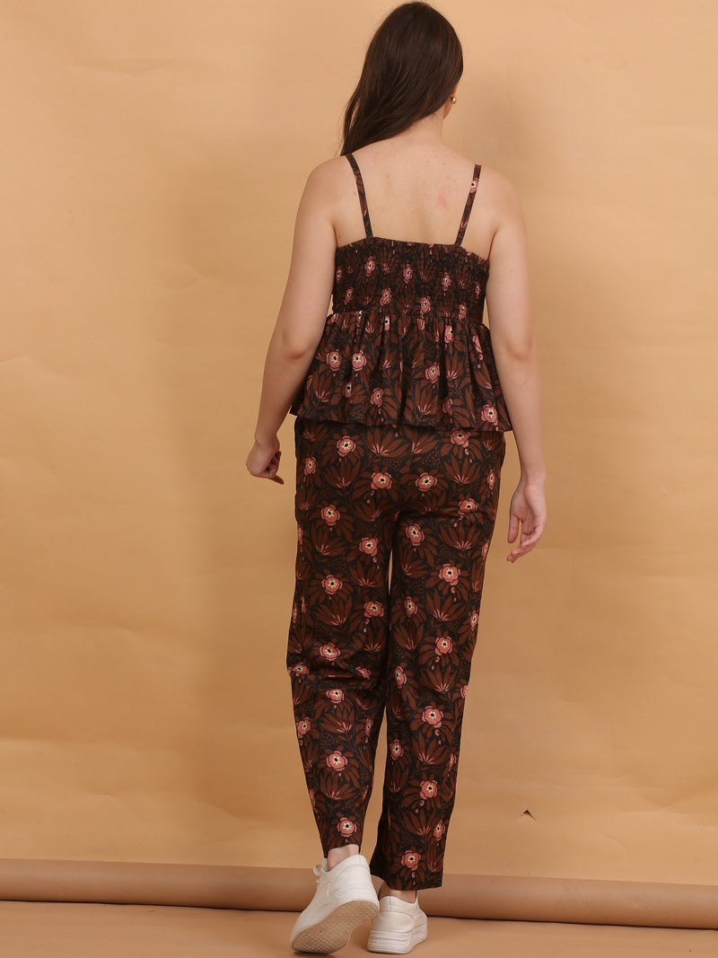 Cocoa Bloom Cami Set