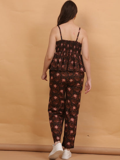 Cocoa Bloom Cami Set