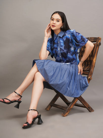 Cloudburst Shirt Dress