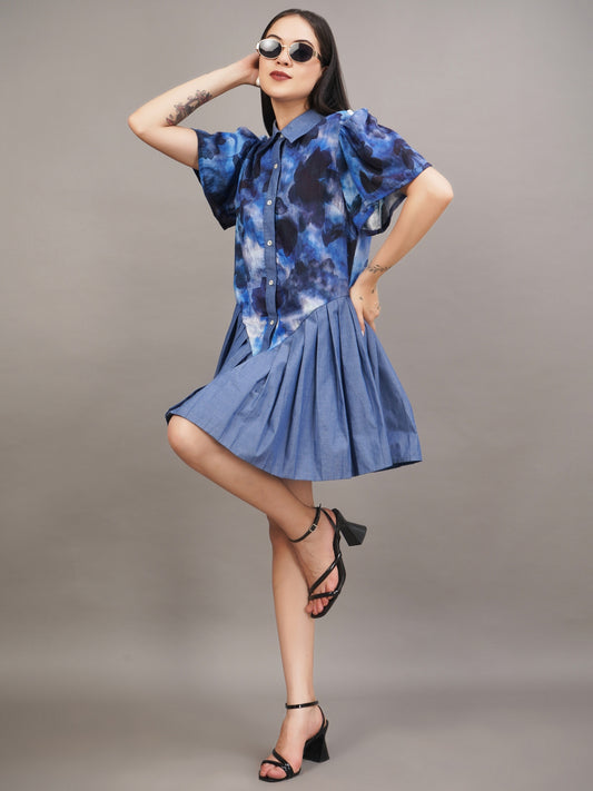 Cloudburst Shirt Dress