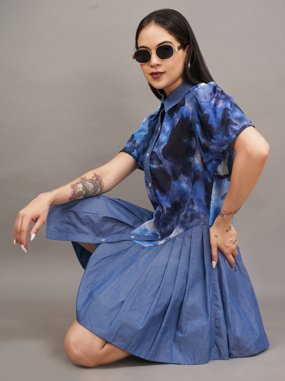 Cloudburst Shirt Dress