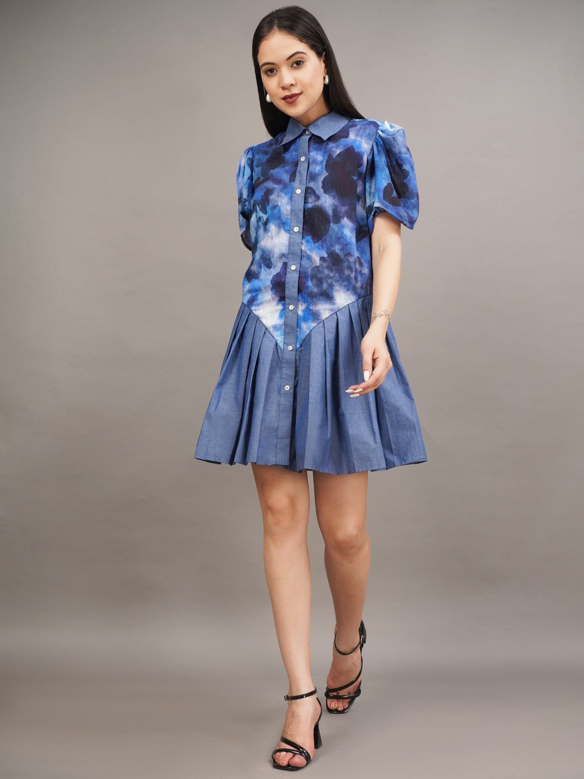 Cloudburst Shirt Dress
