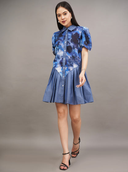 Cloudburst Shirt Dress