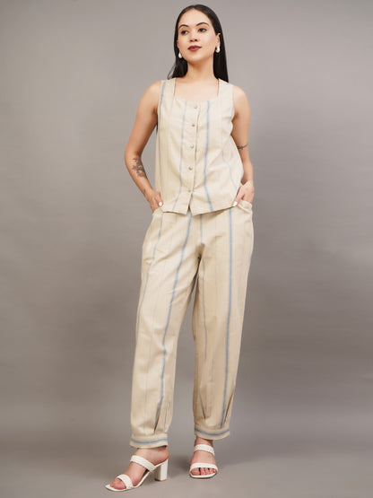 Voyage Stripe Duster Set