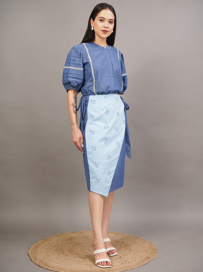Skyline Wrap Skirt