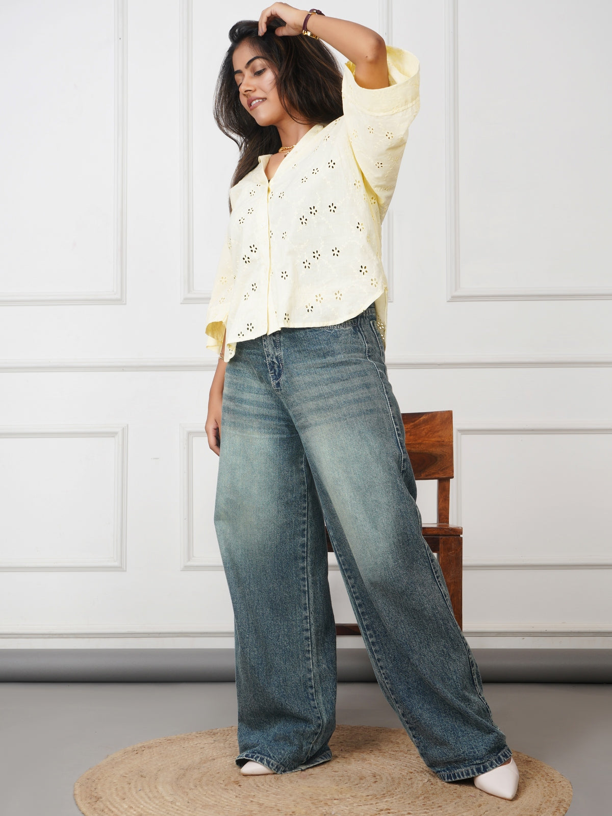 Eyelet Breeze Shirt