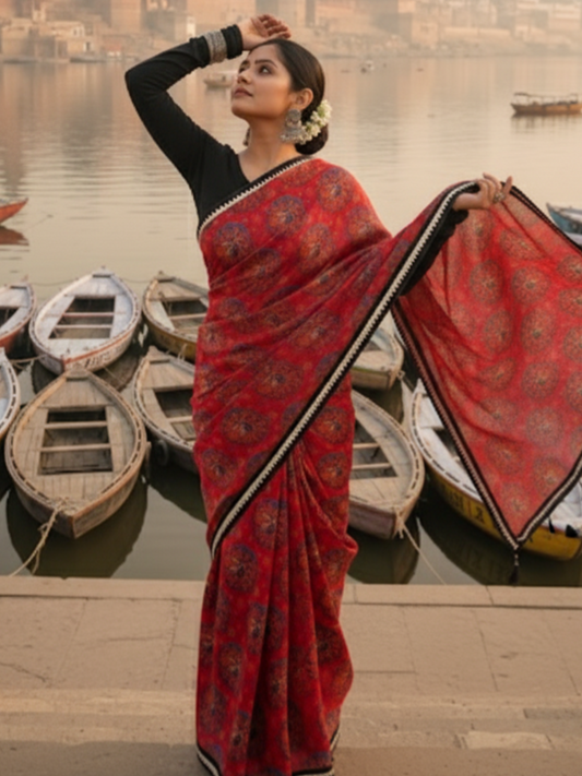 Mandala saree