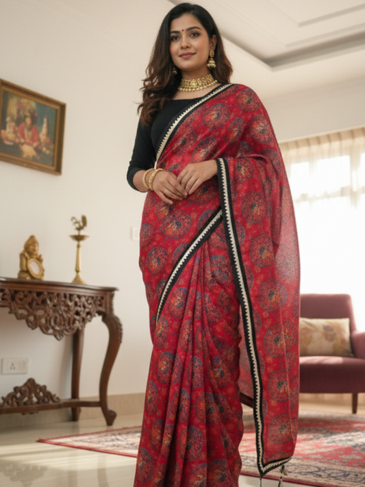 Mandala saree