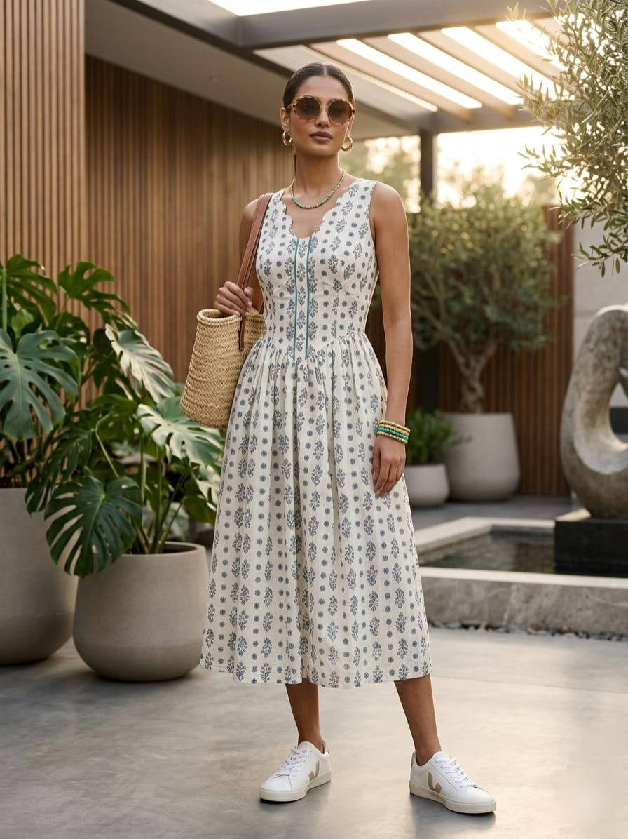 Aure Meadow Maxi Dress