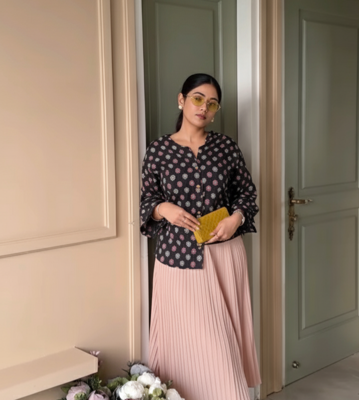 Polka Noir Co-ord Set