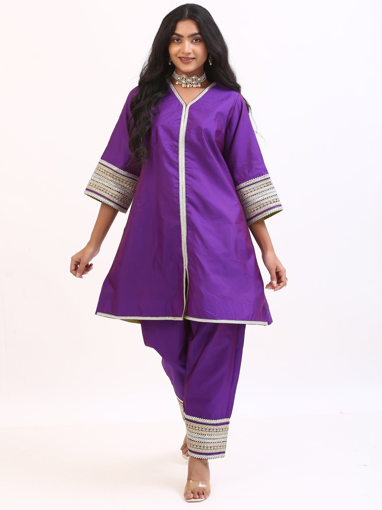 Royal Amethyst Co-ord Set