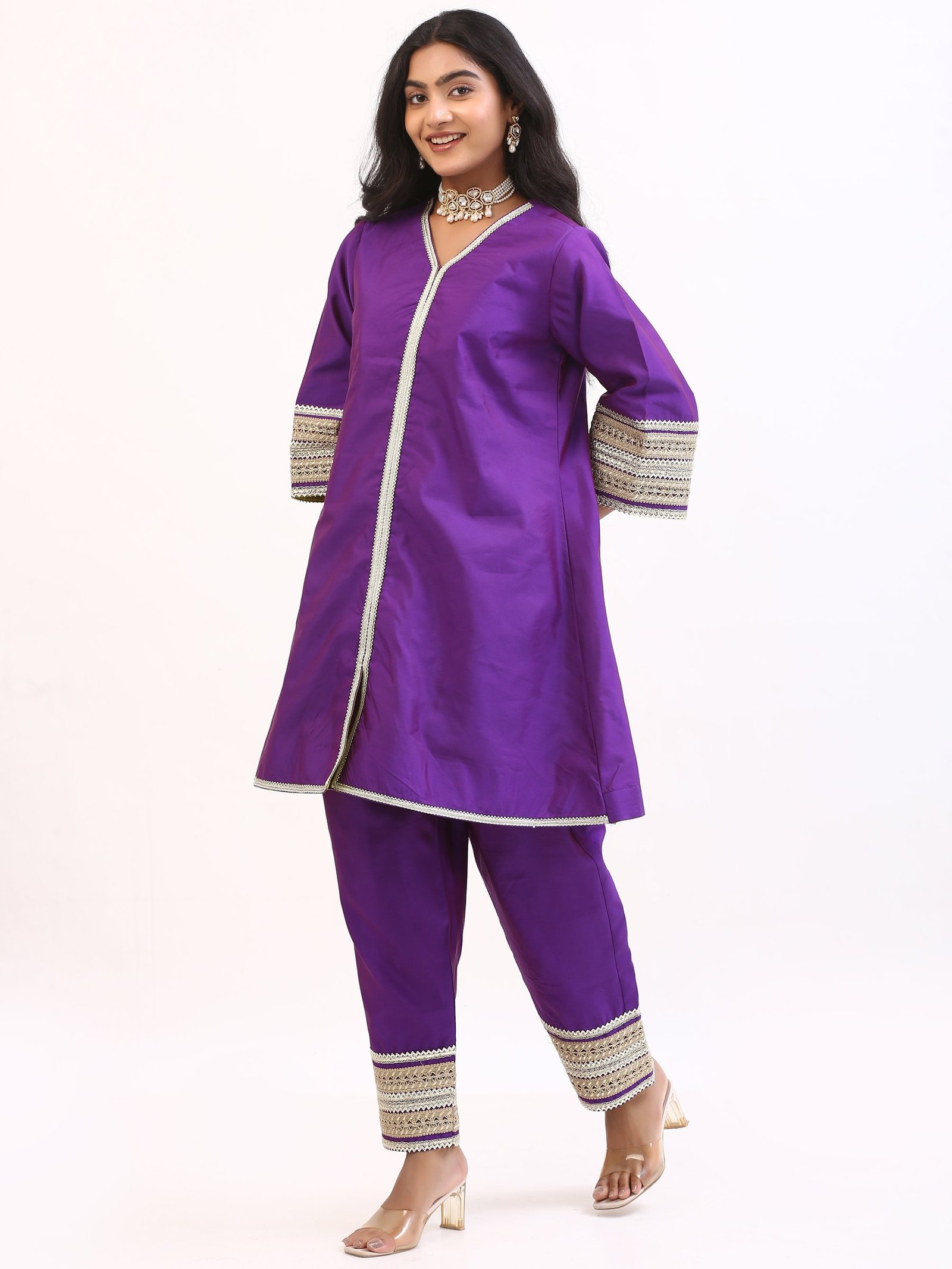 Royal Amethyst Co-ord Set