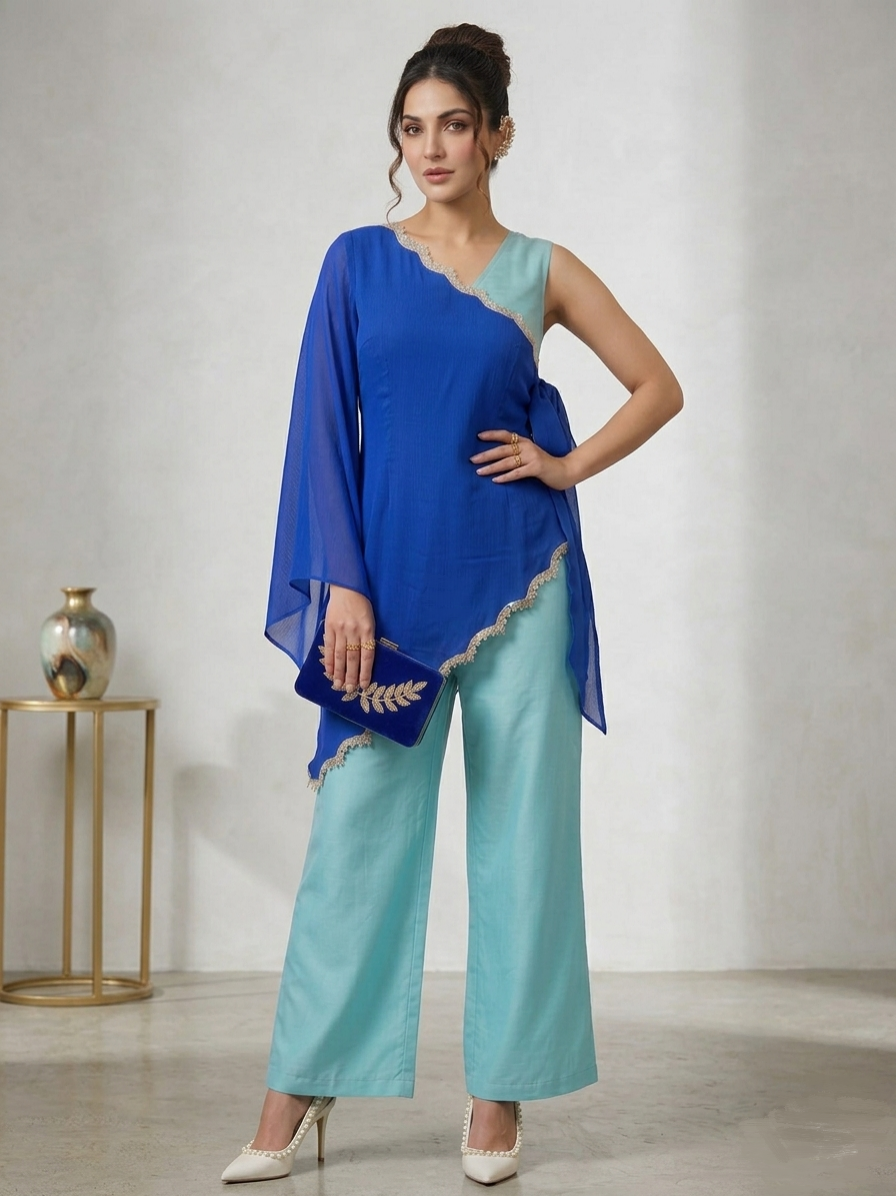 Sapphire Asymmetric Co-ord